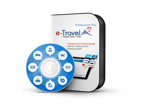 e-Travel Professional Plus ETP 2.2 Online Tour Booking Software